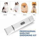 Máquina de Tosa 4 em 1 Profissional para Pets – Silenciosa, Bivolt e Recarregável