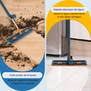 Mop de Limpeza Flat Slim 360º + Balde Retrátil
