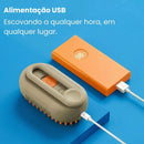 Escova Elétrica a Vapor® Para Pet 3 em 1