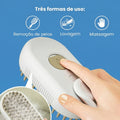Escova Elétrica a Vapor® Para Pet 3 em 1