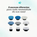TurboClean™ - Escova de Limpeza Elétrica 9 em 1