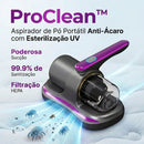 Aspirador Anti-Ácaros UV Sem Fio ProClean™ - Limpeza Profunda e Proteção Total