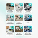 TurboClean™ - Escova de Limpeza Elétrica 9 em 1