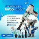 Aspirador de Pó Portátil sem Fio 4 em 1 - Turbo Clean®