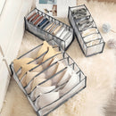 Organizador Tipo Colmeia para Roupas Íntimas - Kit 3 Peças